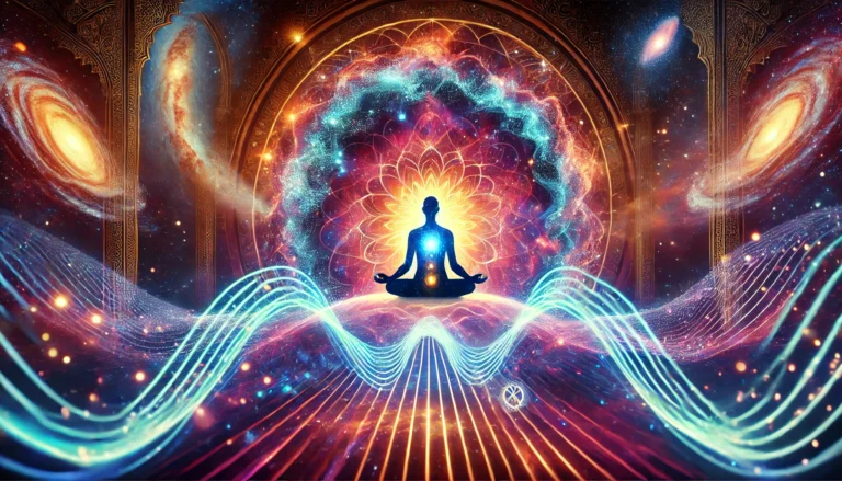 DALL·E 2025-01-28 22.05.33 - A visually captivating and unique representation for a YouTube channel named 'Quantum Life Wisdom.' The design includes a glowing quantum energy wave,